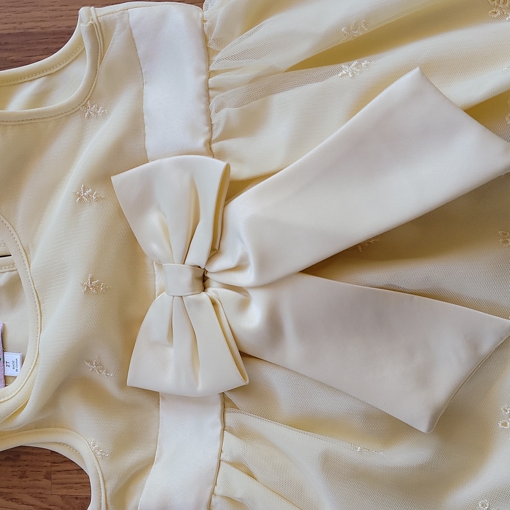 Toddler Yellow Dress - Picture 6 of 6